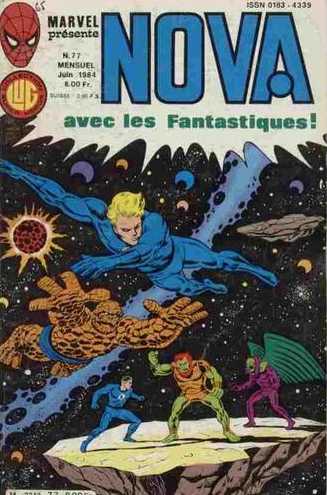 Scan de la Couverture Nova n 77